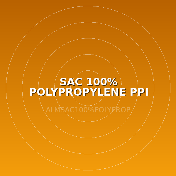 SAC 100% POLYPROPYLENE PPI 50*90 CM BALL