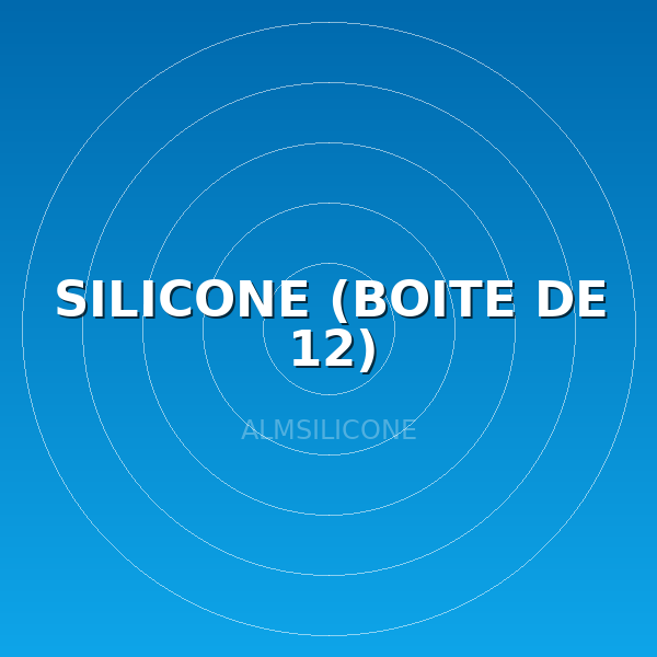 SILICONE (BOITE DE 12)