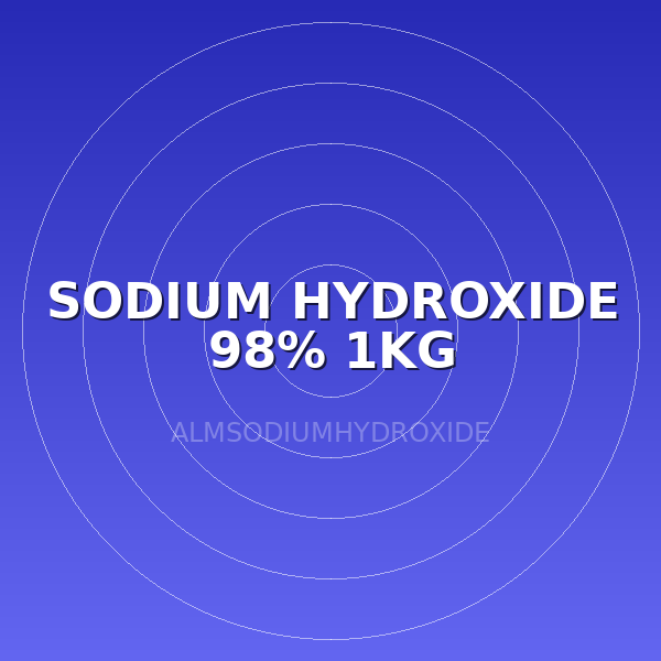 SODIUM HYDROXIDE 98% 1KG