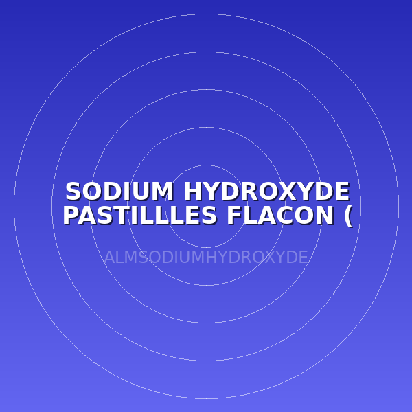 SODIUM HYDROXYDE PASTILLLES FLACON ( LABO )