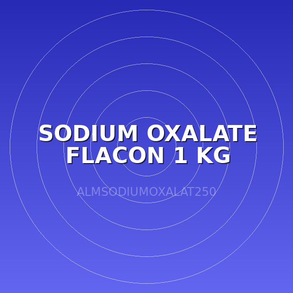 SODIUM OXALATE FLACON 1 KG