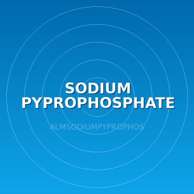 SODIUM PYPROPHOSPHATE 10 KG