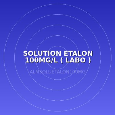SOLUTION ETALON 100MG/L ( LABO )
