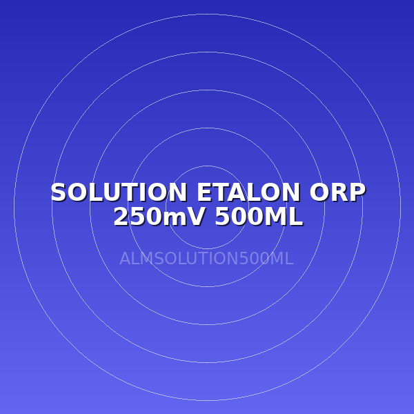 SOLUTION ETALON ORP 250mV 500ML