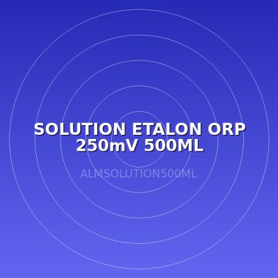 SOLUTION ETALON ORP 250mV 500ML