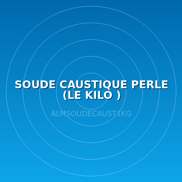 SOUDE CAUSTIQUE PERLE (LE KILO  )