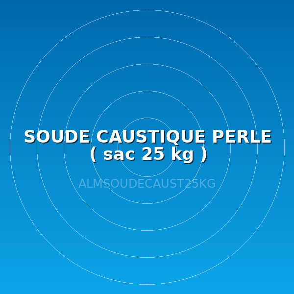 SOUDE CAUSTIQUE PERLE ( sac 25 kg )