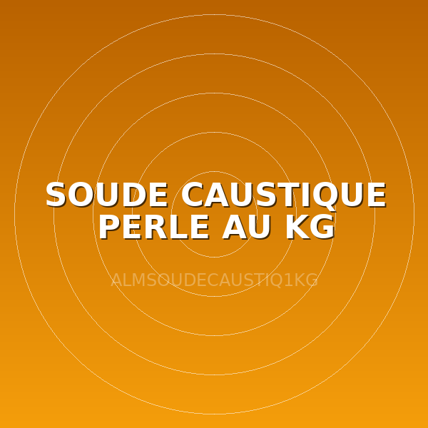 SOUDE CAUSTIQUE PERLE  AU KG