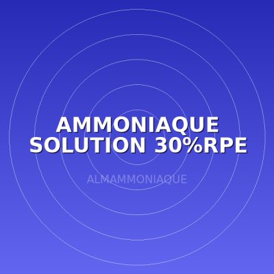 AMMONIAQUE SOLUTION 30%RPE 5L