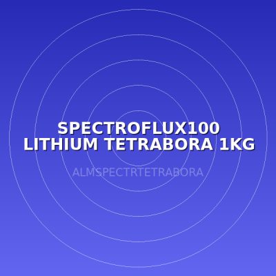 SPECTROFLUX100 LITHIUM TETRABORA 1KG ( LABO )