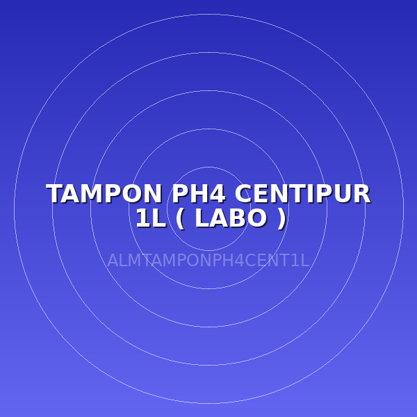 TAMPON PH4 CENTIPUR 1L ( LABO )