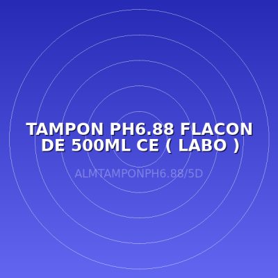 TAMPON PH6.88 FLACON DE 500ML CE ( LABO )