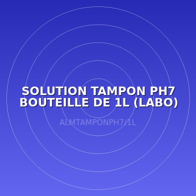 SOLUTION TAMPON PH7 BOUTEILLE DE 1L (LABO)