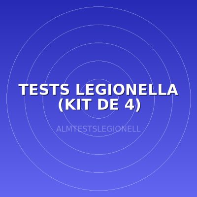 TESTS LEGIONELLA (KIT DE 4)