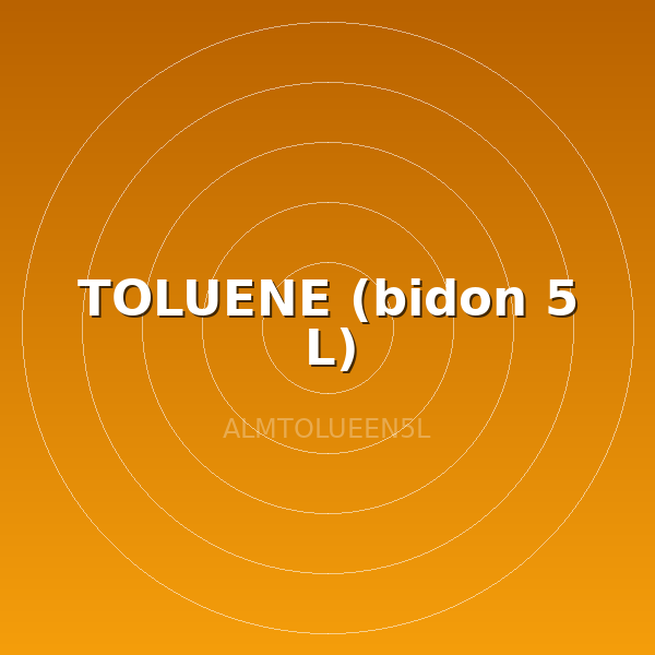 TOLUENE (bidon 5 L)