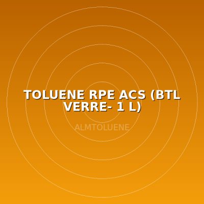 TOLUENE RPE ACS (BTL VERRE- 1 L)