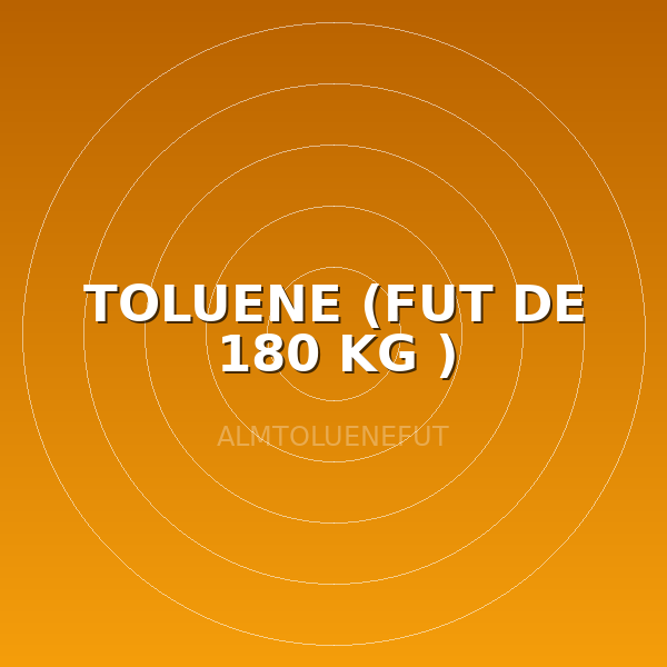 TOLUENE (FUT DE 180 KG )