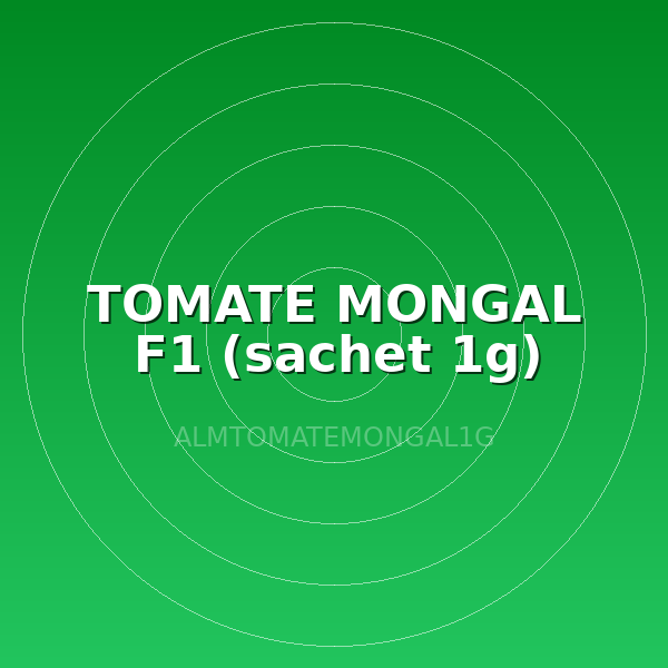 TOMATE MONGAL F1 (sachet 1g)