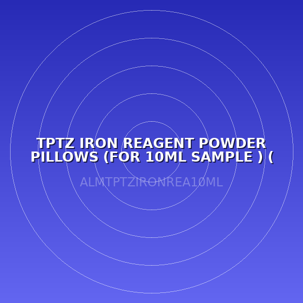 TPTZ IRON REAGENT POWDER PILLOWS (FOR 10ML SAMPLE  ) ( LABO )