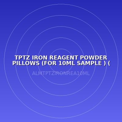 TPTZ IRON REAGENT POWDER PILLOWS (FOR 10ML SAMPLE  ) ( LABO )