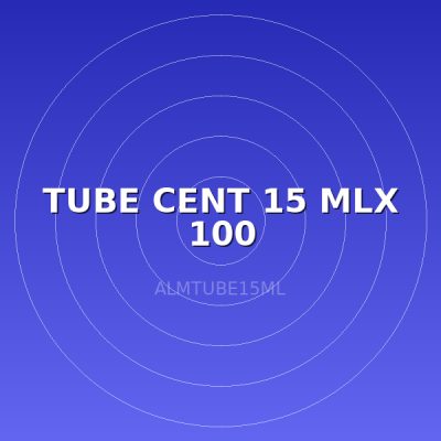 TUBE CENT 15 MLX 100