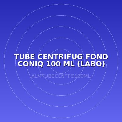 TUBE CENTRIFUG FOND CONIQ 100 ML (LABO)