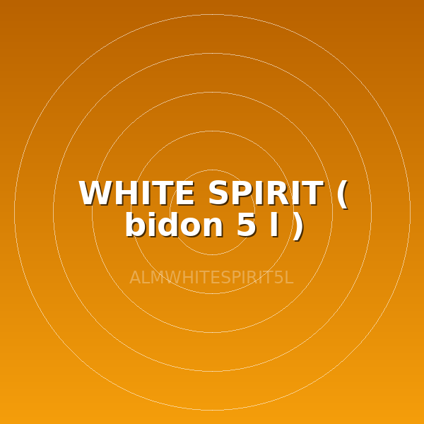 WHITE SPIRIT ( bidon 5 l )