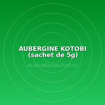 AUBERGINE KOTOBI (sachet de 5g)