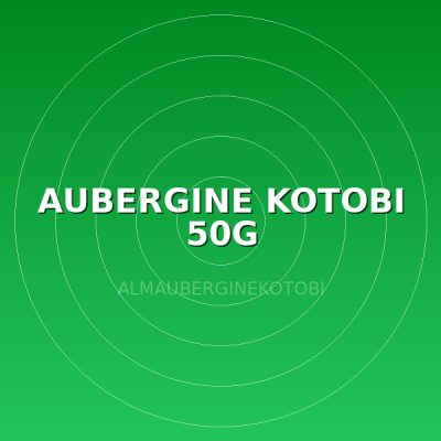 AUBERGINE KOTOBI 50G
