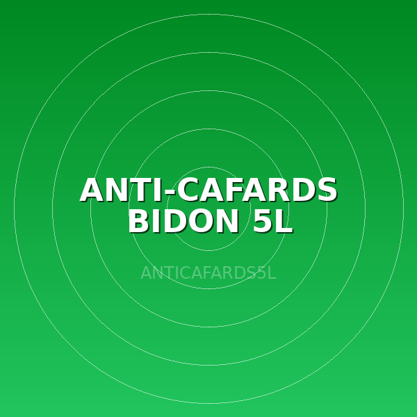 ANTI-CAFARDS BIDON 5L