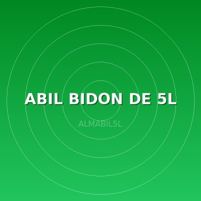 ABIL BIDON DE 5L