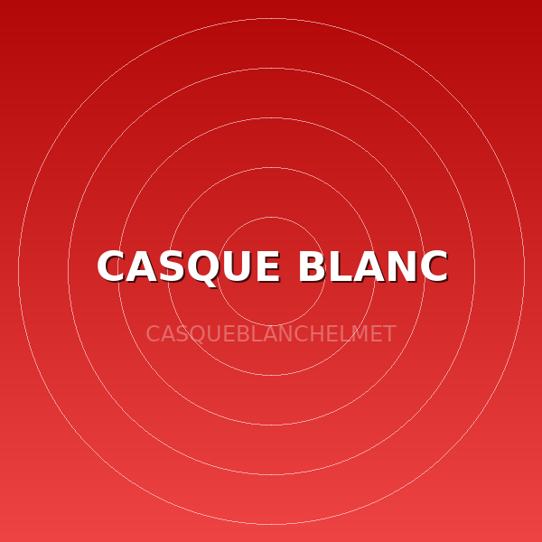 CASQUE BLANC