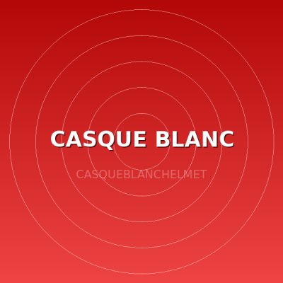 CASQUE BLANC