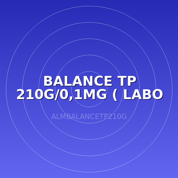 BALANCE TP 210G/0,1MG ( LABO )