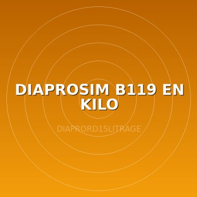 DIAPROSIM B119 EN KILO