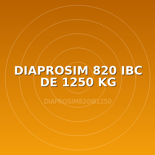 DIAPROSIM 820 IBC DE 1250 KG