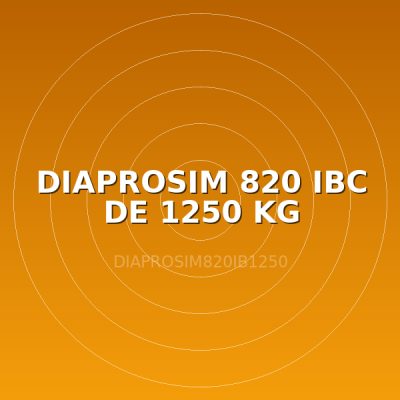 DIAPROSIM 820 IBC DE 1250 KG