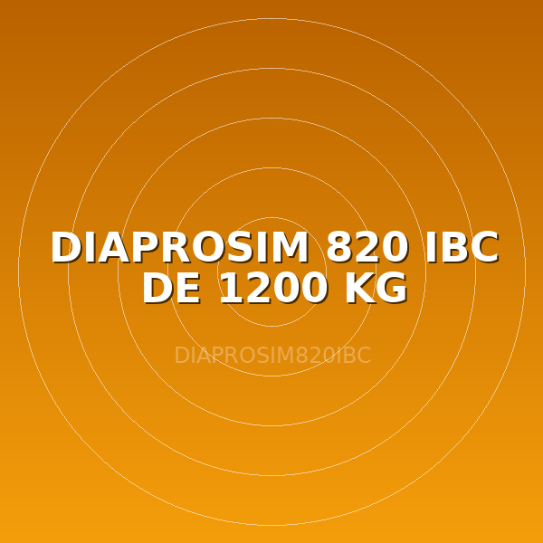 DIAPROSIM 820 IBC DE 1200 KG