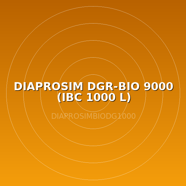 DIAPROSIM  DGR-BIO 9000  (IBC 1000 L)