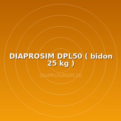 DIAPROSIM DPL50 ( bidon 25 kg )