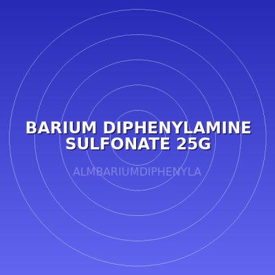 BARIUM DIPHENYLAMINE SULFONATE 25G