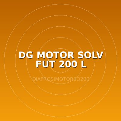 DG MOTOR SOLV FUT 200 L