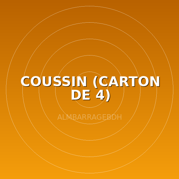COUSSIN (CARTON DE 4)