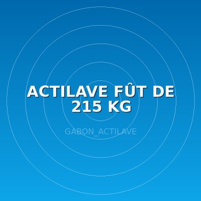 ACTILAVE FÛT DE 215 KG