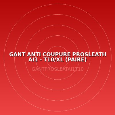 GANT ANTI COUPURE PROSLEATH AI1 - T10/XL (PAIRE)