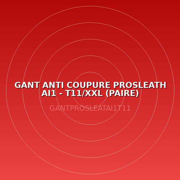 GANT ANTI COUPURE PROSLEATH AI1 - T11/XXL (PAIRE)