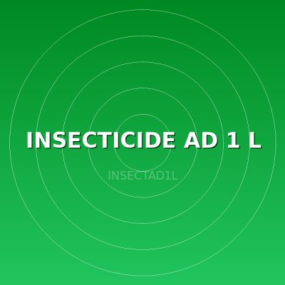 INSECTICIDE AD 1 L