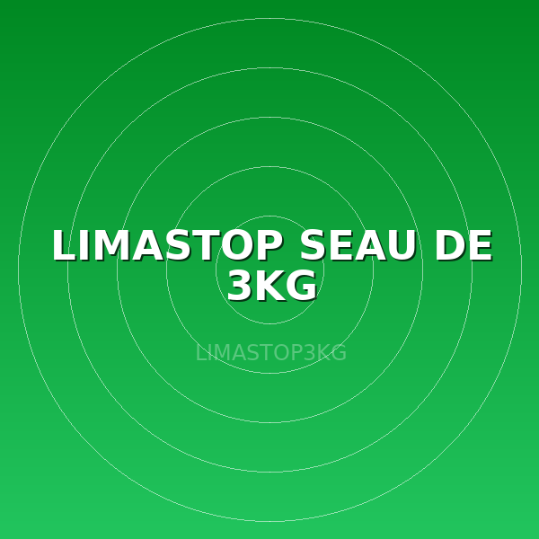 LIMASTOP SEAU DE 3KG