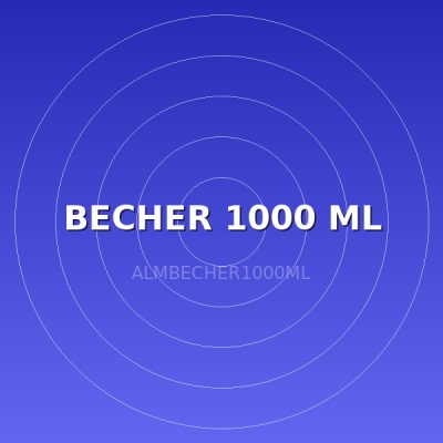 BECHER 1000 ML