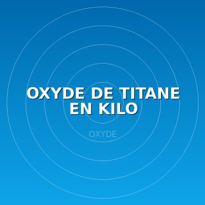 OXYDE DE TITANE EN KILO